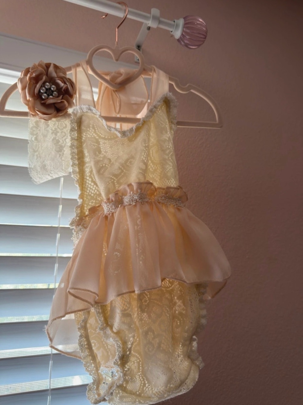 Smash cake romper